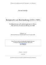 Reinprecht von Reichenburg (1434–1505) Reinprecht von Reichenburg (1434–1505)