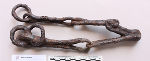 Eiserne Schwertgürtelkette mit Stabgliedern Fundnummer 83 nach der Restaurierung © ArcheoNorico Burgmuseum Deutschlandsberg, A. Bernhard