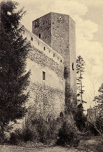 Abb. 2: Ruine Pfannberg bei Frohnleiten, Bergfried, Postkarte, 1911 © StLA Abb. 2: Ruine Pfannberg bei Frohnleiten, Bergfried, Postkarte, 1911