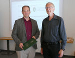 V.l.: Mario Hörzer, Wernfried Hofmeister (18. 9. 2025)