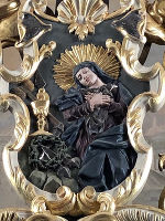 Maria mit den Passionsreliquien              