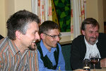 V.l.: Johannes Zeilinger, Hannes Nothnagl, Ernst Lasnik (9. 10. 2008)