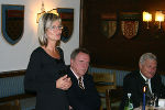 Abendempfang auf Einladung von LH Franz Voves im Hotel Lercher. V.l.: LAbg. Gabriele Kolar, Alfred Ableitinger, Josef Hasitschka (10. 10. 2008)