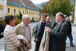 V.l.: Hermann Kurahs, Johann Huber, Alfred Joham, Norbert Müller (9. 10. 2008)