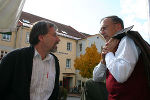 V.l.: Ernst Lasnik, Robert Hausmann (9. 10. 2008)