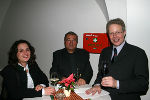 V.l.: Martina Roscher, Rudolf Grasmug, Gernot Peter Obersteiner