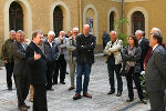 Führung durch die Pfarrkirche hl. Josef und das ehem. Karmeliterkloster in Voitsberg mit Dechant Erich Linhardt (4. 10. 2012)