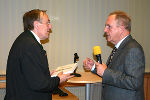 V.l.: Bgm. Ernst Meixner, Alfred Ableitinger (4. 10. 2012)