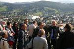 Besichtigung der Ruine Obervoitsberg mit Ernst Lasnik (5. 10. 2012)