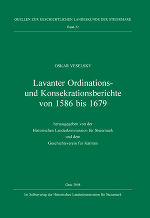 Lavanter Ordinations- und Konsekrationsberichte von 1586 bis 1679 ©      