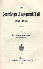Die Innerberger Hauptgewerkschaft 1625–1783