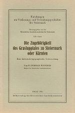 Die Zugehörigkeit des Graslupptales zu Steiermark oder Kärnten