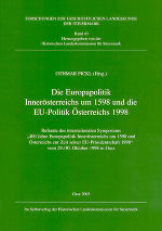 Die Europapolitik Innerösterreichs um 1598 und die EU-Politik Österreichs 1998