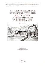 Mit­teilungs­blatt der Korrespondenten der Historischen Landes­kommission für Steiermark (Heft 5) ©      