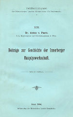 Beiträge zur Geschichte der Innerberger Hauptgewerkschaft ©      