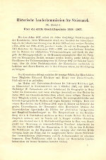 Historische Landeskommission für Steiermark. IX. Bericht. Über die dritte Geschäftsperiode 1903–1907