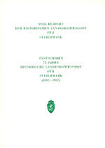 XVIII. Bericht der Historischen Landeskommission für Steiermark