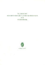 XX. Bericht der Historischen Landeskommission für Steiermark über die 14. Geschäftsperiode (1972–1976)