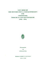 XXIV. Bericht der Historischen Landeskommission für Steiermark über die 18. Geschäftsperiode (1992–1994)