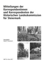 Mitteilungen der Korres­pondent·innen der Histo­rischen Landeskom­mis­sion für Steiermark