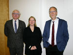 V.l.: Bernhard Hebert, Astrid Steinegger, Wernfried Hofmeister