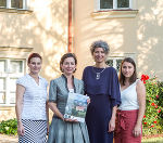 V.l.: Katharina Bergmann-Pfleger, Barbara Stelzl-Marx, Anna Thaller, Eva-Maria Streit