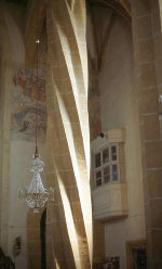 Abb. 6: Pfeiler im Langhaus der ehem. Stiftskirche Göss 