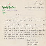 Aufruf des VF-Bezirksführers Karl Hofer (Februar 1938)