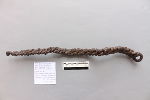 Abb. 4: Eiserne, tordierte Schwertgürtelkette Fundnummer 6 nach der Restaurierung