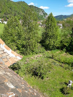 Abb. 1: Blick von Schloss Thinnfeld nach Norden in Richtung Kugelstein