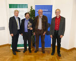 V.l.: Gernot Peter Obersteiner, Carlos Watzka, Gerhard Ammerer, Wernfried Hofmeister