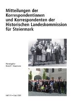 Mitteilungen der Korrespondentinnen und Korrespondenten der Historischen Landeskommission für Steiermark (Heft 14) © HLK