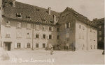 Abb. 8: Das Damenstift am Tummelplatz um 1885/1888. Bis zum Abbruch des Gebäudes (1889) war das Damenstift im aufgehobenen Dominikanerinnenkloster untergebracht