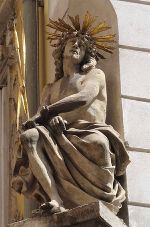 Abb. 4: Johann Jakob Schoy, Christus in der Rast, 1725–1730, Franziskanerplatz, Graz © Christina Pichler Abb. 4: Johann Jakob Schoy, Christus in der Rast, 1725–1730, Franziskanerplatz, Graz