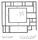 Abb. 4: Katsch, Grundriss der sogenannten Villa