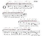 Abb. 2: Antiphon O mundi Domina  