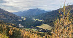 Der Scheitelpunkt der Norischen Hauptstraße am Triebener Tauern, Blick nach Süden © Manfred Lehner