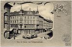 Ansicht des Hauses (mit der heutigen Adresse Annenstraße 22), in dem Alexander von Hessen mit seiner Familie wäh-rend seiner Dienstzeit in Graz lebte und wo sein ältester Sohn Ludwig am 24. Mai 1854 geboren wurde.  © StLA, AKS Graz