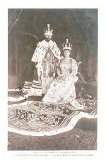 Abb. 8: Offizielles Krönungsfoto von König Georg V. (1865–1936) und seiner Gemahlin Mary, geb. Fürstin von Teck