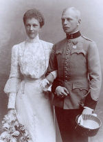 Abb. 6: Otto Fürst Windisch-Graetz (1873–1952) Die Aufnahme zeigt ihn mit seiner Frau Erzherzogin Elisabeth Marie (1883–1963), der Enkelin Kaiser Franz Josephs, anlässlich ihrer Verlobung im Jahr 1902