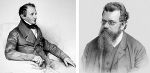 Joseph von Hammer-Purgstall und Ludwig Boltzmann © gemeinfrei