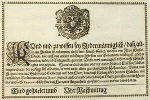 Anschlagzettel Landolfis (1669) © StLA